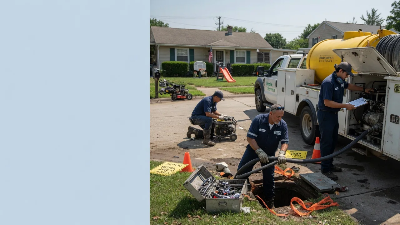 Septic Tank Pumping in East Hanover, NJ near me